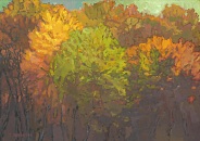 Millay Autumn II, 10 x 16 inches, oil on panel