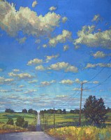 * To the South: South Dakota, 84 x 66 inches, oil on canvas