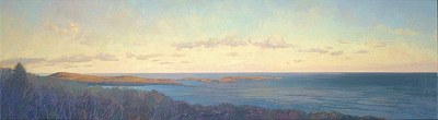 * Lake Superior, 18 x 66 inches, oil on canvas