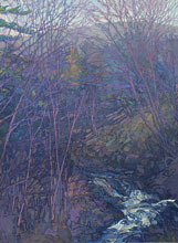 Up the Acadian Creek, 30 x 22 inches, oil on linen