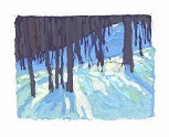 * Veil of Snow, 1-1/4 x 1-3/4 inches