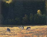 * Repast, 40 x 50 inches, oil on canvas, 1992