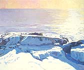 * Island Rocks, GWI, 30 x 36 inches, oil on canvas, 1993