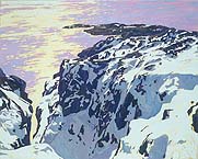 * Great Wass Island, Winter IV, 32 x 40 inches, oil on canvas, 1993