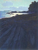 * Wolfe's Neck Point, 24 x 18 inches, oil on canvas, 1993