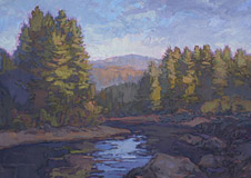 Edge of the Meadows, 10 x 14 inches, oil on panel