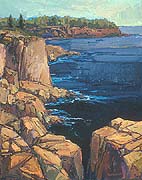 * Ingraham Point, 15 x 12 inches, oil on canvas, 2000