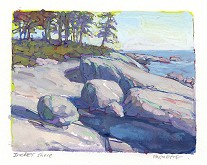 * Great Wass Shore, 1-7/8 x 2-1/2 inches