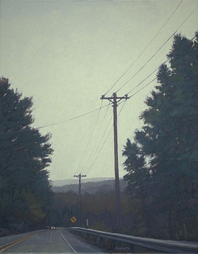 Approaching Dusk, 21 x 16-1/2 inches, oil on linen, 2003