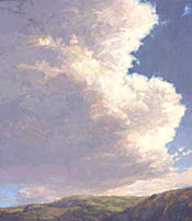 Clouds on Cuillin's Shoulder, 32 x 28 inches
