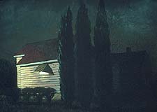 * Night #2, 1988, oil on paper, 22 x 30 inches