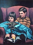 * Fluffy, 29-1/2 x 23 inches, oil on canvas, 1986