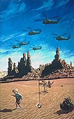 * Third Movement: The Tired Air, 52 x 34, oil on canvas, 1986