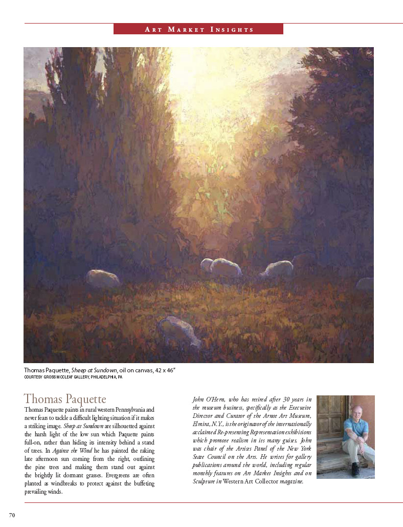 American Art Collector magazine article, Aug 2006